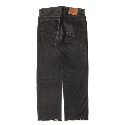 90s 501 先染めブラック デニムパンツ / USA製 501-0658
