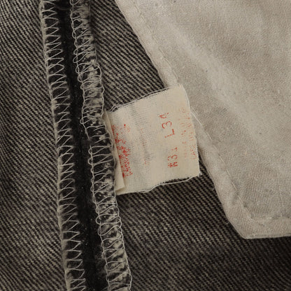 90s 501 先染めブラック デニムパンツ / USA製 501-0658