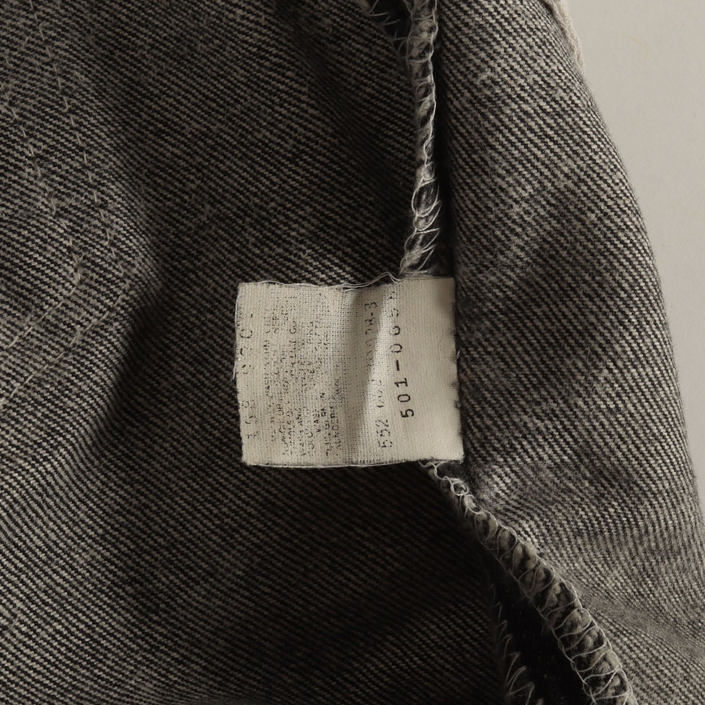 90s 501 先染めブラック デニムパンツ / USA製 501-0658