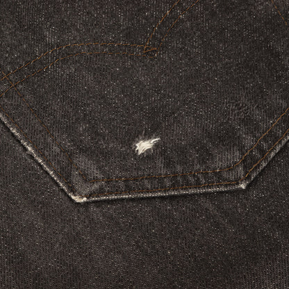90s 501 先染めブラック デニムパンツ / USA製 501-0658