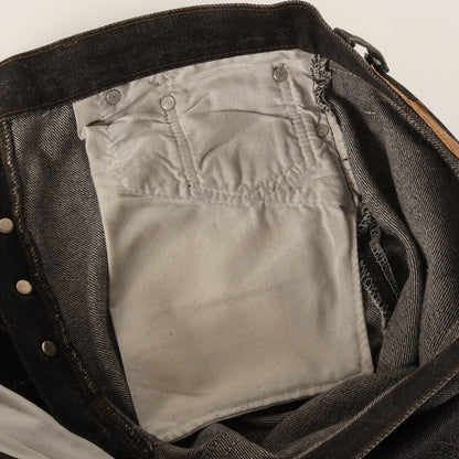 90s 501 先染めブラック デニムパンツ / USA製 501-0658