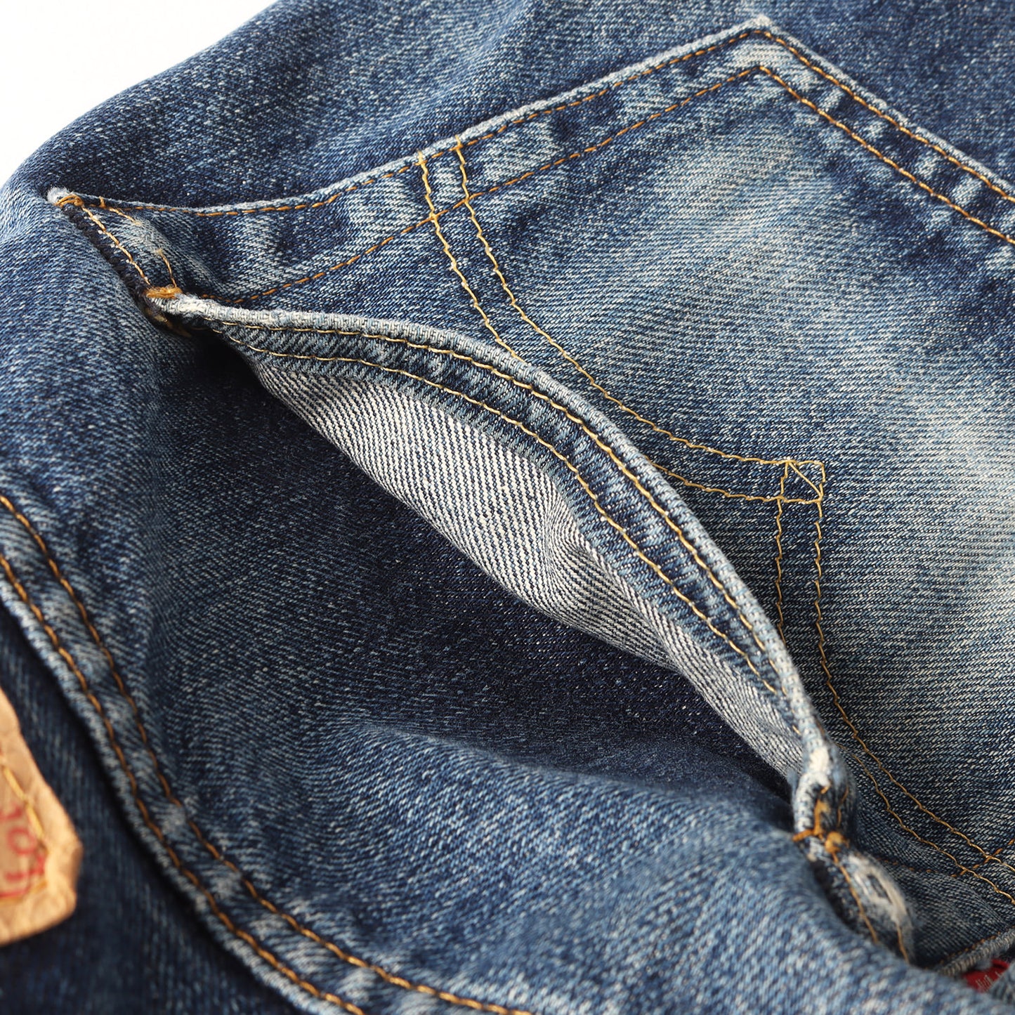 [雰囲気抜群] 90s 1950年代復刻 501XX デニムパンツ / USA製 501-0003 バレンシア工場 ボタン裏刻印555