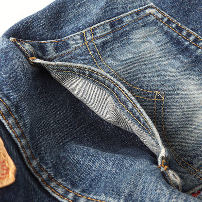 [雰囲気抜群] 90s 1950年代復刻 501XX デニムパンツ / USA製 501-0003 バレンシア工場 ボタン裏刻印555