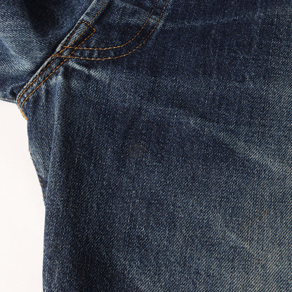[雰囲気抜群] 90s 1950年代復刻 501XX デニムパンツ / USA製 501-0003 バレンシア工場 ボタン裏刻印555