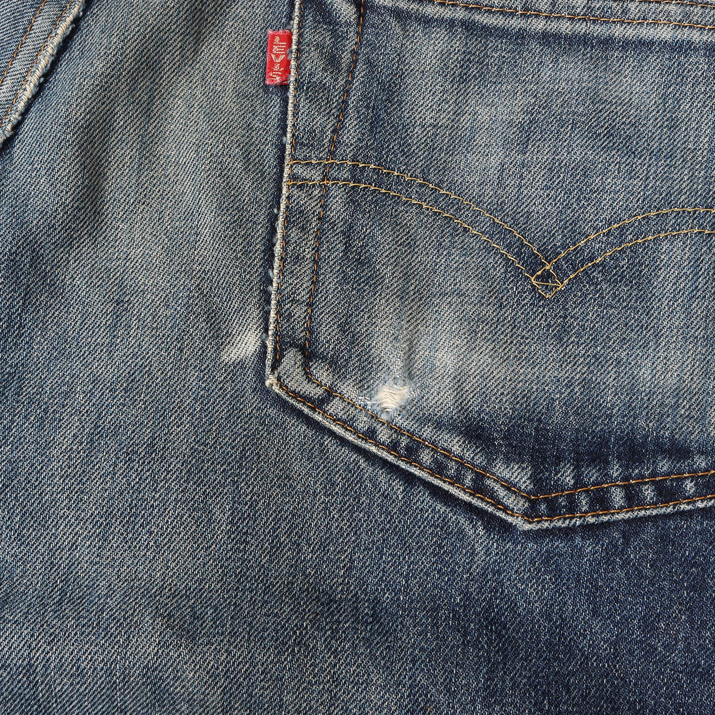 [雰囲気抜群] 90s 1950年代復刻 501XX デニムパンツ / USA製 501-0003 バレンシア工場 ボタン裏刻印555