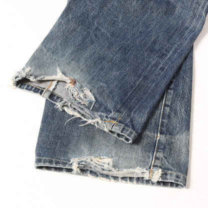 [雰囲気抜群] 90s 1950年代復刻 501XX デニムパンツ / USA製 501-0003 バレンシア工場 ボタン裏刻印555