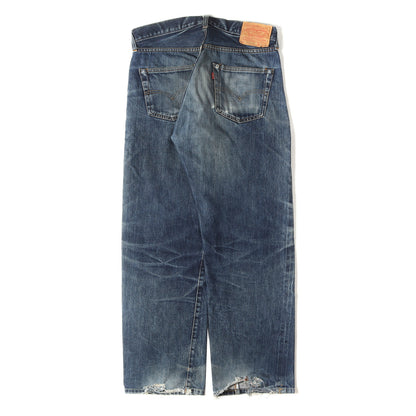 [雰囲気抜群] 90s 1950年代復刻 501XX デニムパンツ / USA製 501-0003 バレンシア工場 ボタン裏刻印555