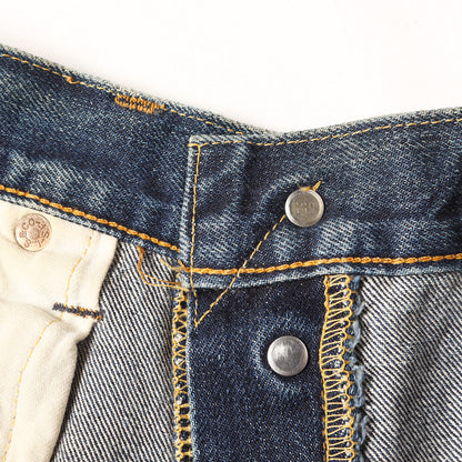 [雰囲気抜群] 90s 1950年代復刻 501XX デニムパンツ / USA製 501-0003 バレンシア工場 ボタン裏刻印555