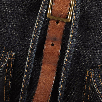 スウェード コンビ デニム リュックサック / バックパック (Denim Rucksack)