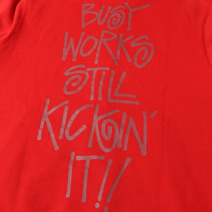 ×STUSSY 30周年記念 デザートカモ シャーク ジップ パーカー