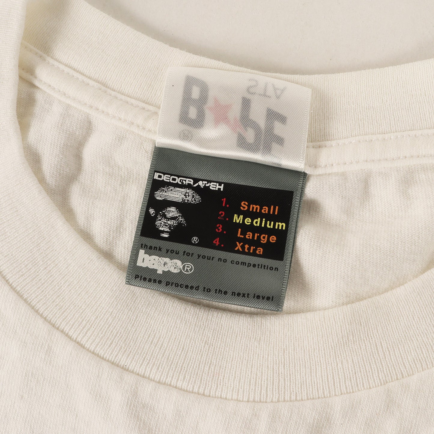 00s FOOT SOLDIER限定 APEカモ柄 BAPE STAロゴ Tシャツ