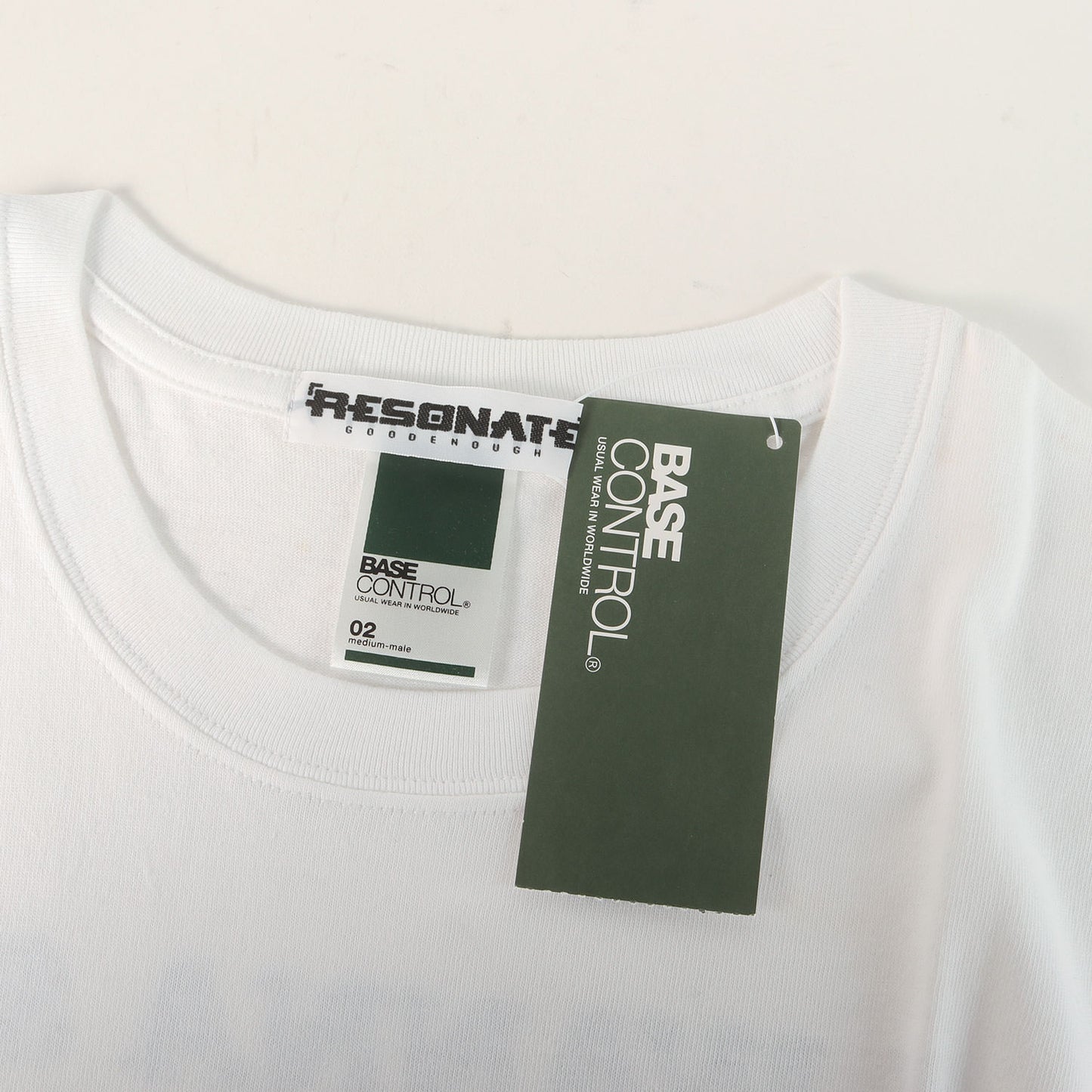 ×BASE CONTROL ブランドロゴ Tシャツ