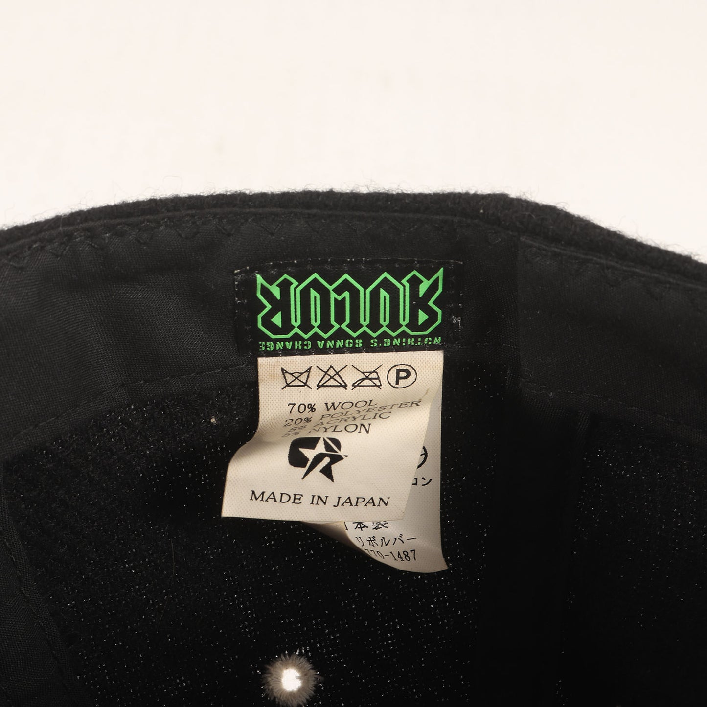 00s 初期モデル ロゴワッペン ウール 6パネルキャップ