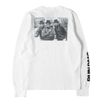 ×RUN DMC フォトプリント ロングスリーブ Tシャツ
