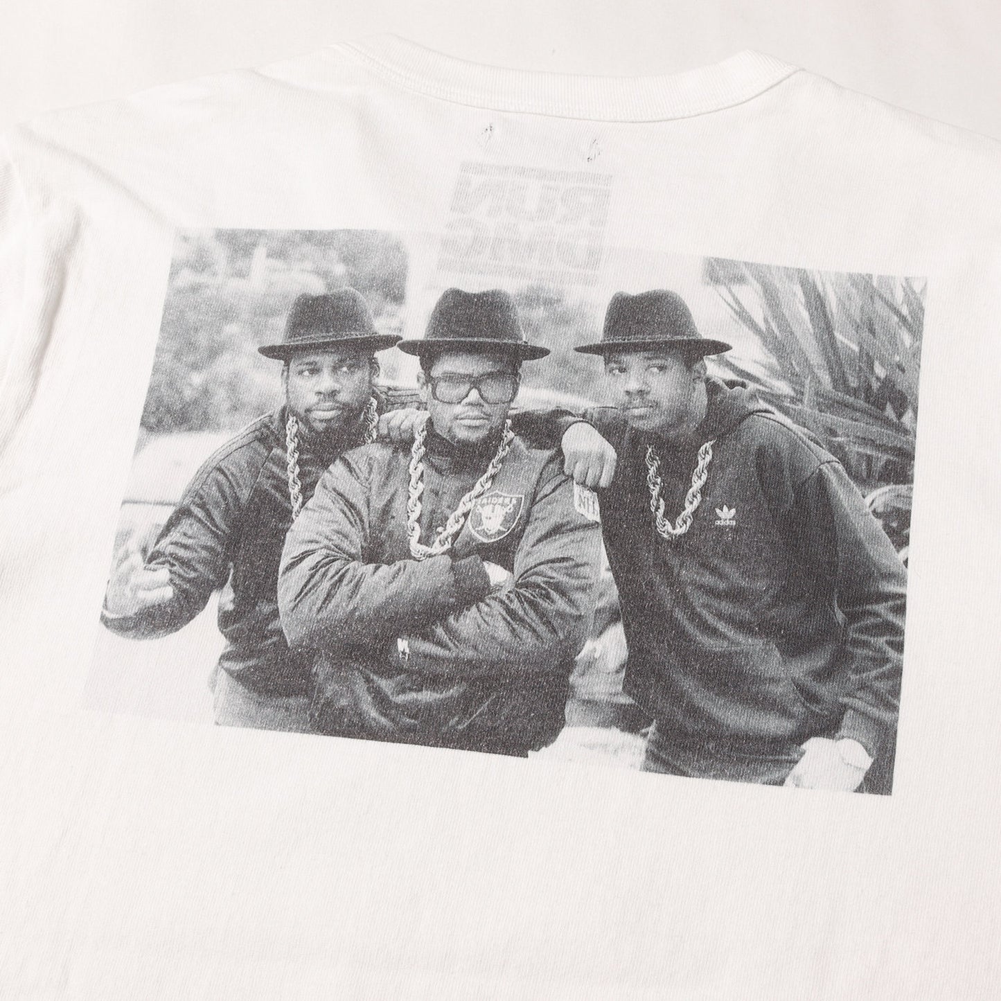 ×RUN DMC フォトプリント ロングスリーブ Tシャツ