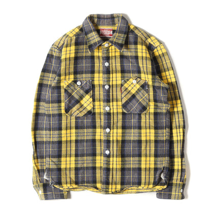 [著名人着用モデル] 00s 山ポケット ヘビー チェック フランネルシャツ