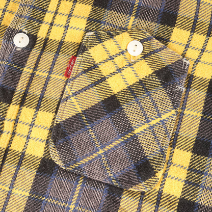 [著名人着用モデル] 00s 山ポケット ヘビー チェック フランネルシャツ