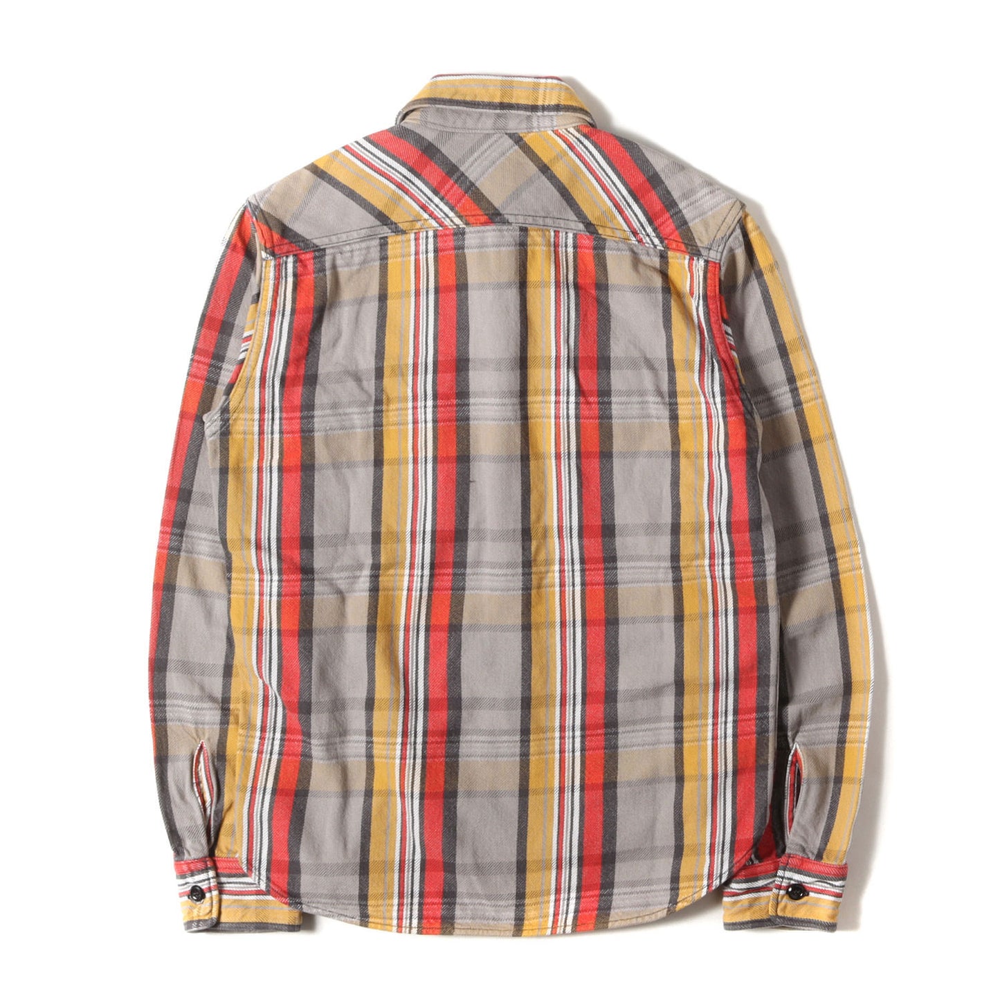 ショートレングス ヘビー チェック フランネルシャツ