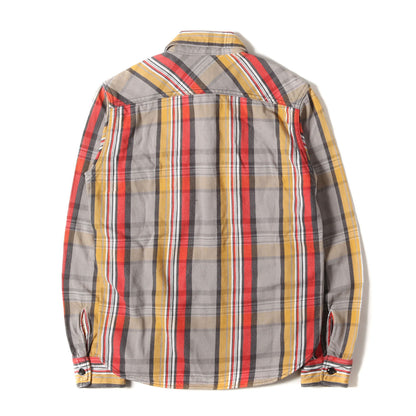 ショートレングス ヘビー チェック フランネルシャツ