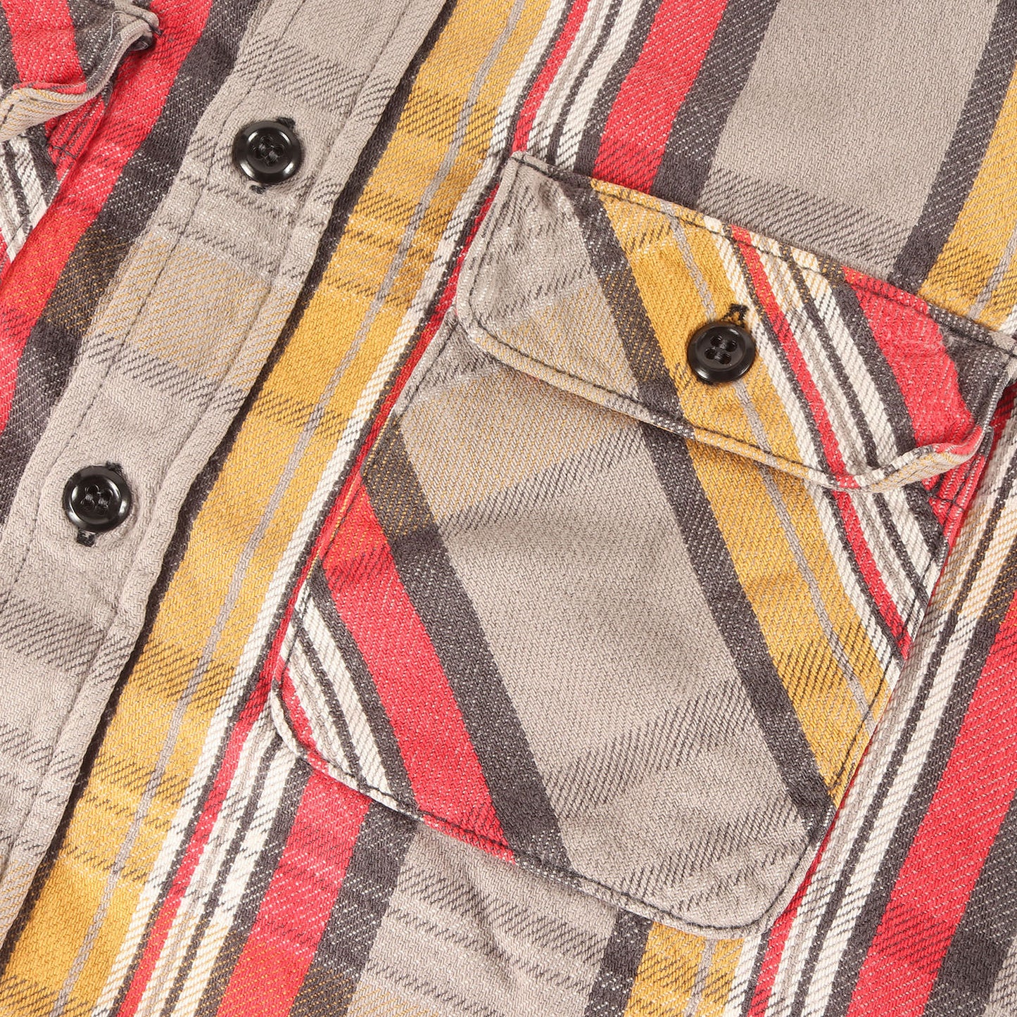 ショートレングス ヘビー チェック フランネルシャツ