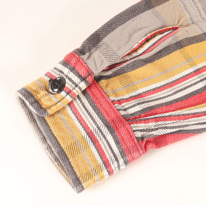 ショートレングス ヘビー チェック フランネルシャツ