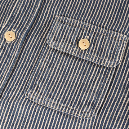 ヒッコリーストラップ ヘビーオンス ワークシャツ