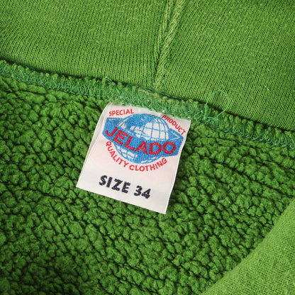 インディアンパッチ付き フルジップ スウェットパーカー