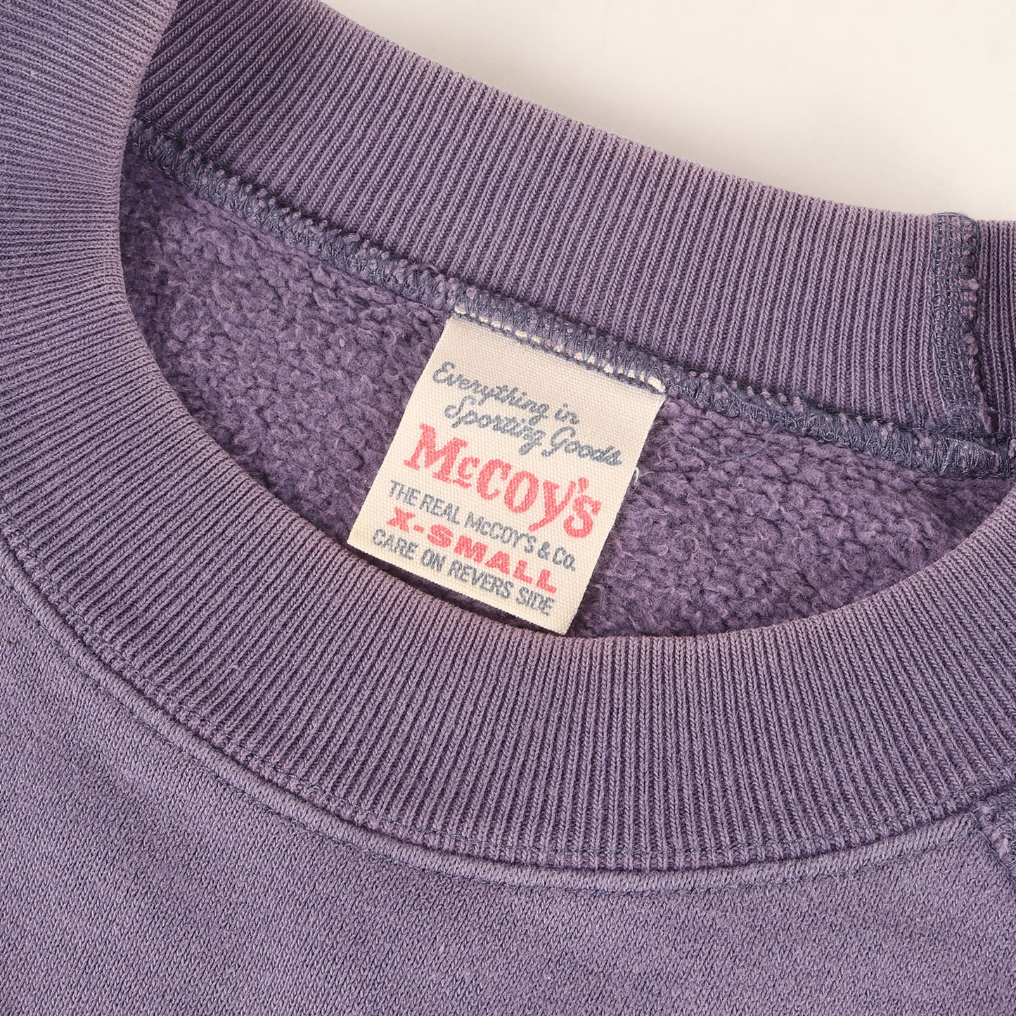 大脱走 マックイーンモデル ラグランスウェット