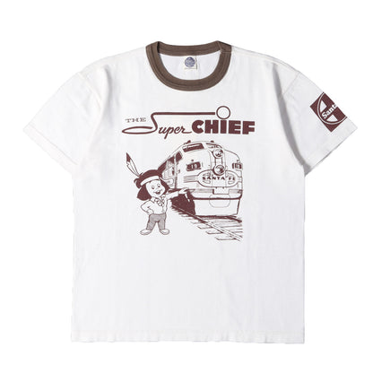 サンタフェ鉄道 プリント Tシャツ