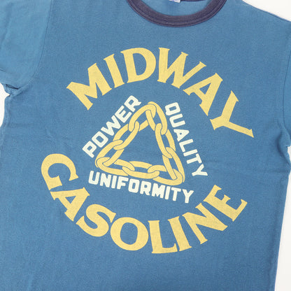 MIDWAY GASOLINE プリント Tシャツ