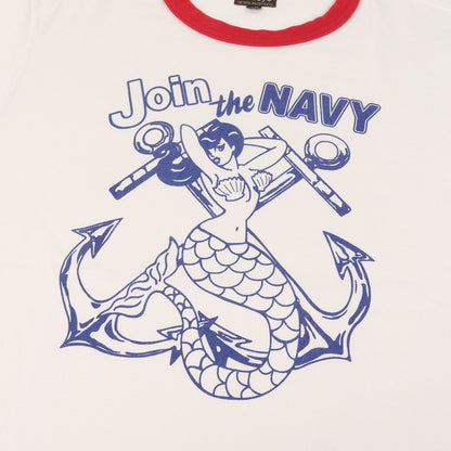 ミリタリープリント リンガー Tシャツ