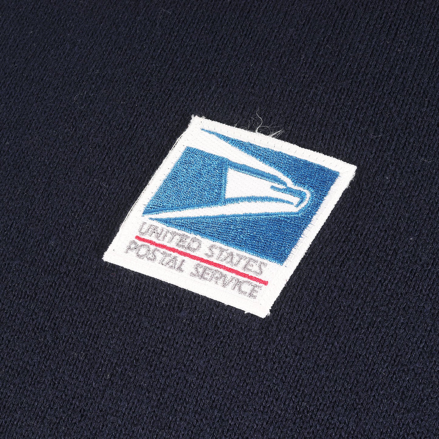 90s アクリル ニット フルジップ カーディガン / USA製 アメリカ郵便公社(USPS)