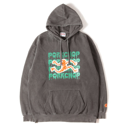 24SS ×AIRWALK ピグメントダイ加工 スウェットパーカー(AP OLLIEMAN HOOIDE)