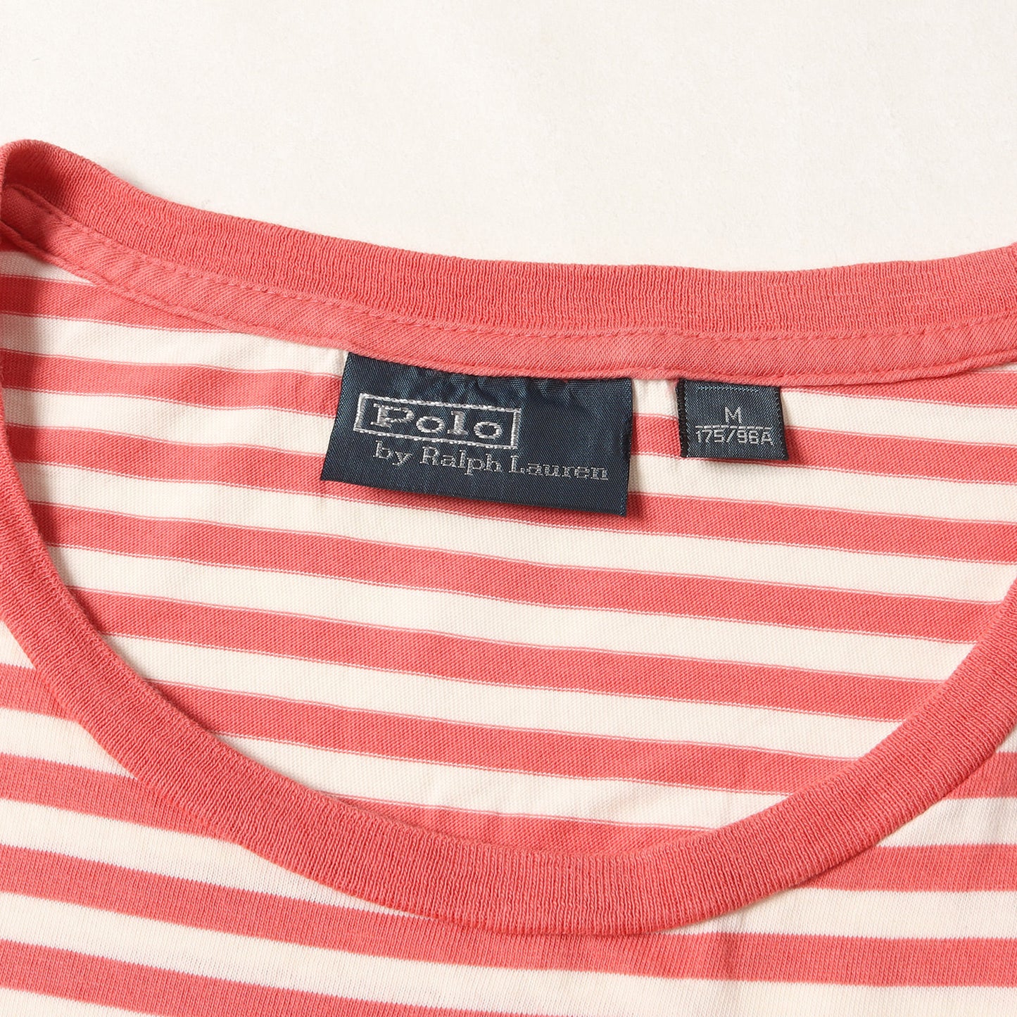 ワンポイント刺繍 ボーダー ポケット Tシャツ