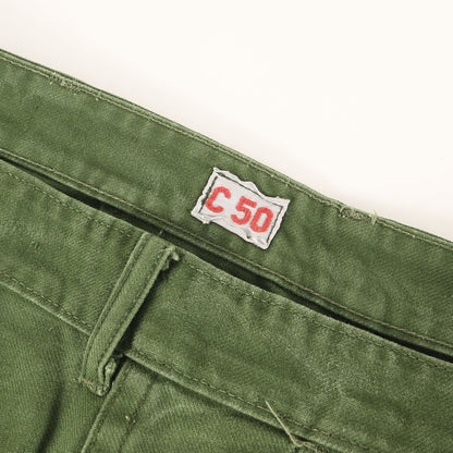 70s スウェーデン軍 実物 ユーティリティ ワークパンツ