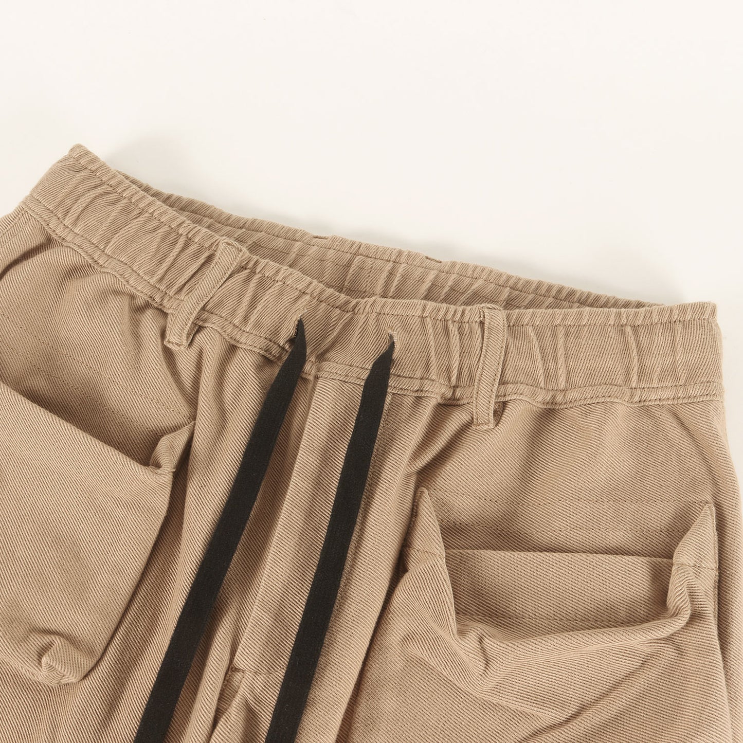 マルチポケット コットンカツラギ イージーパンツ