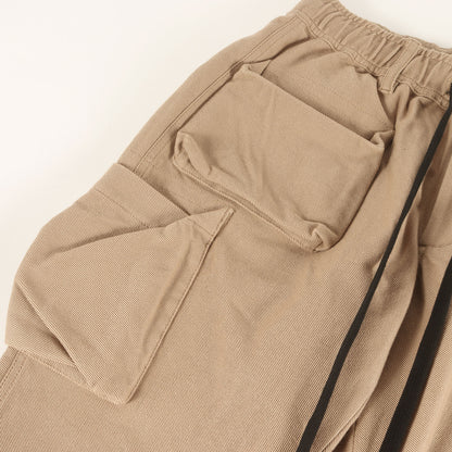 マルチポケット コットンカツラギ イージーパンツ