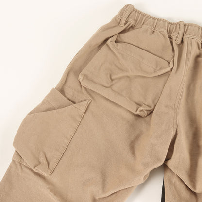 マルチポケット コットンカツラギ イージーパンツ