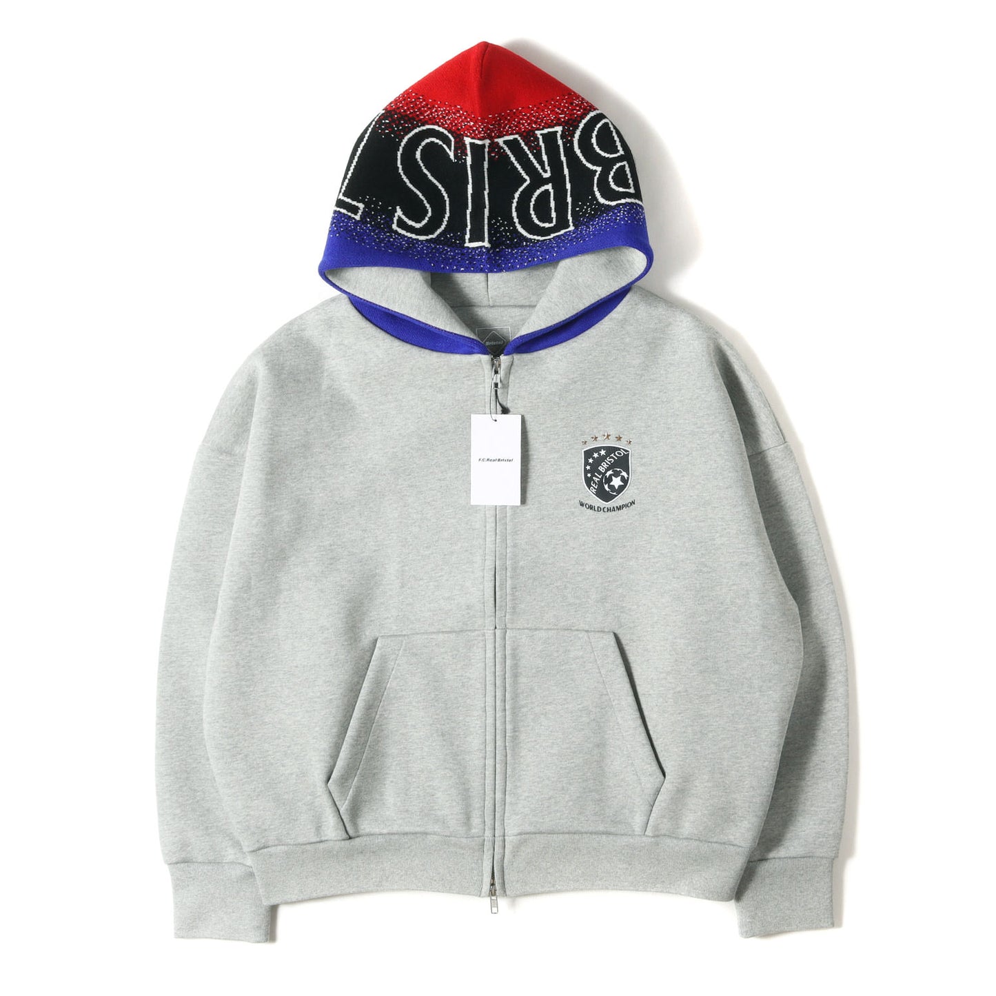 26SS ニットフード ボンディングスウェット ジップ パーカー(CHAMPIONS BONDING SWEAT ZIP-UP HOODIE)