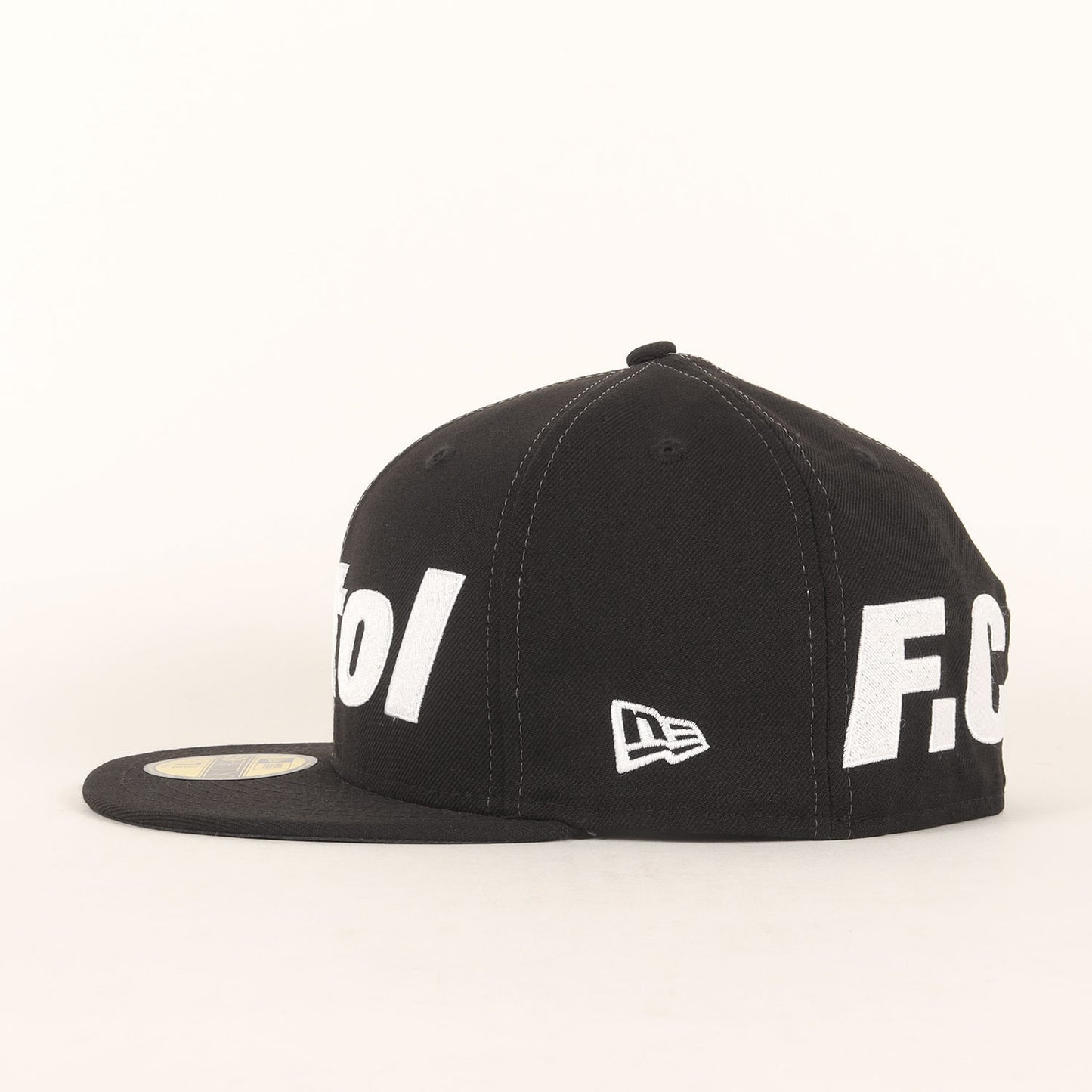 ×NEW ERA ブランドロゴ ベースボールキャップ(WHOLE PANEL LOGO 59FIFTY)