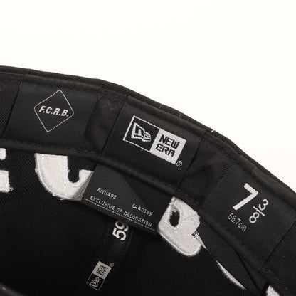 ×NEW ERA ブランドロゴ ベースボールキャップ(WHOLE PANEL LOGO 59FIFTY)