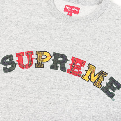 20AW チェック柄 アップリケロゴ ヘビー Tシャツ(Plaid Applique S/S Top)