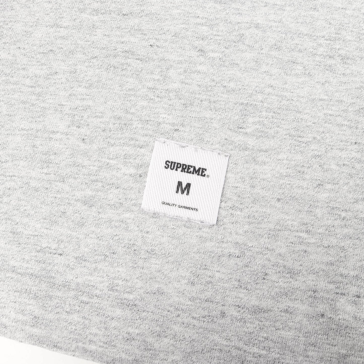 20AW チェック柄 アップリケロゴ ヘビー Tシャツ(Plaid Applique S/S Top)
