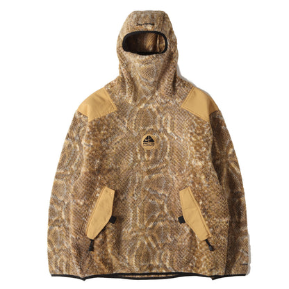 22AW ×NIKE ACG スネーク柄 フリースボア プルオーバージャケット(Fleece Pullover)