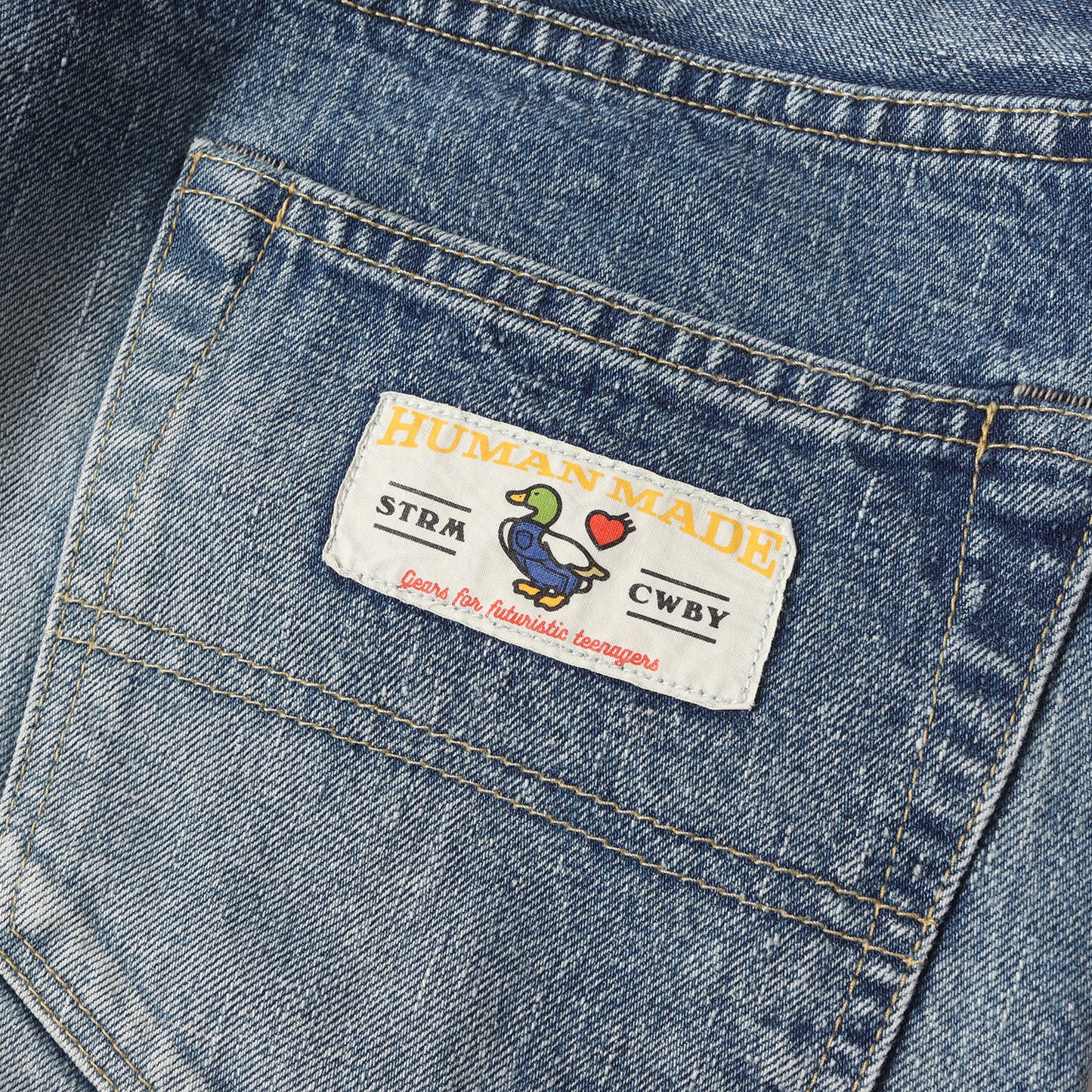 23SS ヴィンテージ加工 カウボーイ デニムパンツ(STORM COWBOY DENIM PANTS TYPE1968)