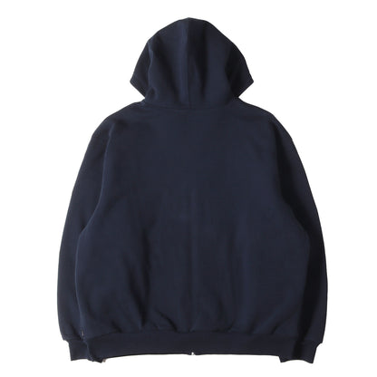 24AW アーチロゴ サーマル ジップ スウェットパーカー(Arc Thermal Lined Zip Up Hooded Sweatshirt)