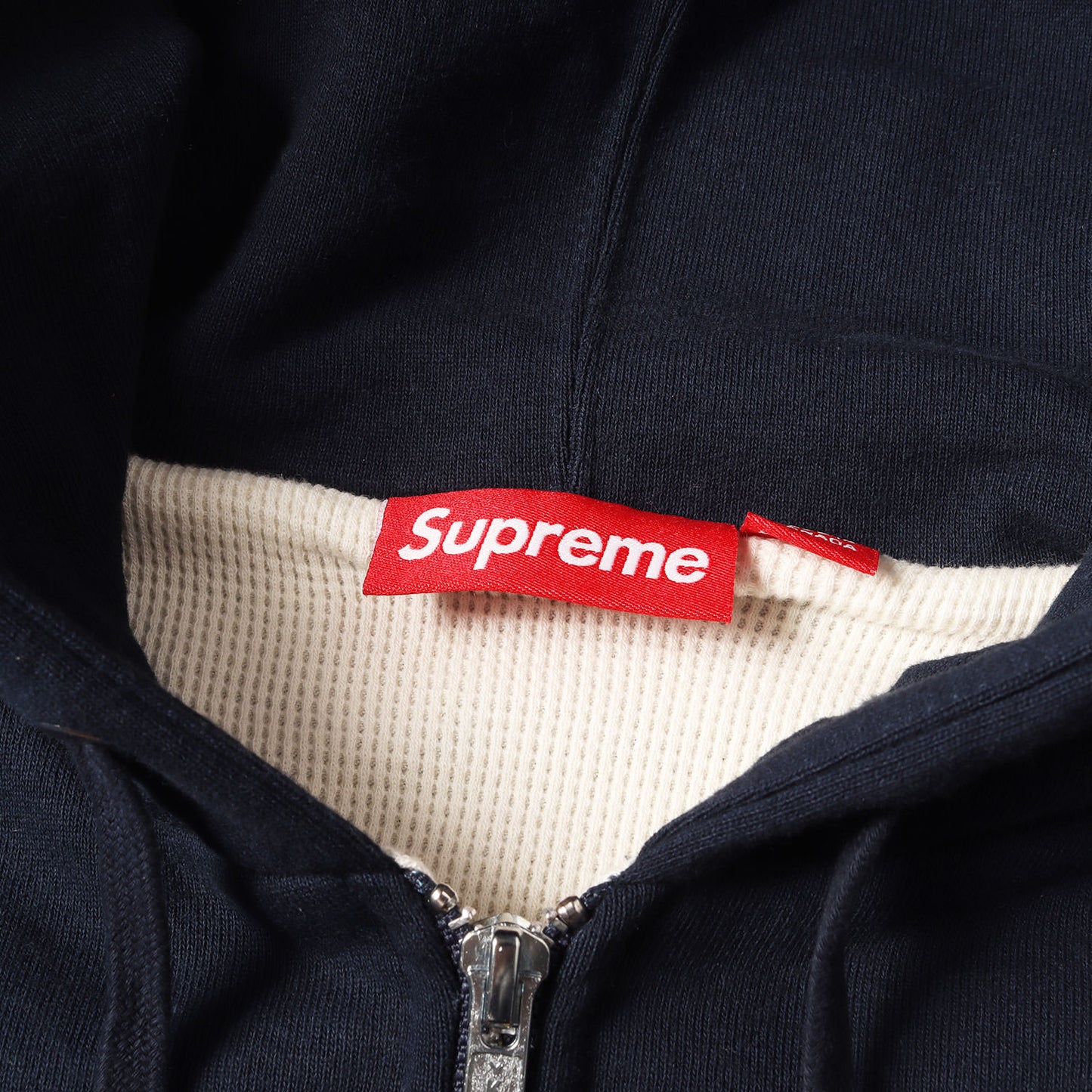 24AW アーチロゴ サーマル ジップ スウェットパーカー(Arc Thermal Lined Zip Up Hooded Sweatshirt)