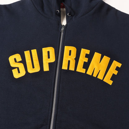 24AW アーチロゴ サーマル ジップ スウェットパーカー(Arc Thermal Lined Zip Up Hooded Sweatshirt)