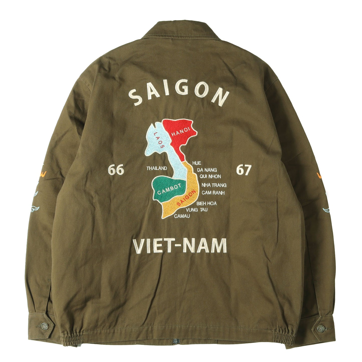 [現行モデル] 虎 福 龍 コットンツイル ベトナムジャケット / ベトジャン (VIETNAM JACKET)