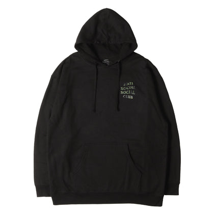 カモフラージュロゴ スウェットパーカー(Woody Black Hoody)